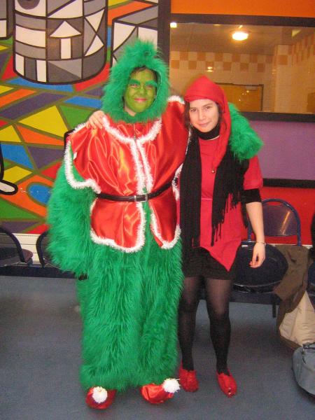 la chose en vert, et moi