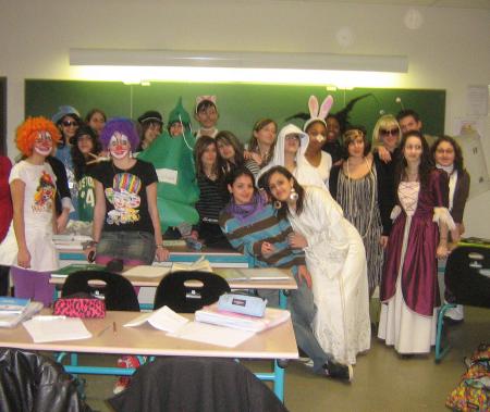 et un petit apper�u des gens de ma classe