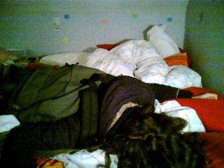 la babysitter apr�s le babysitting